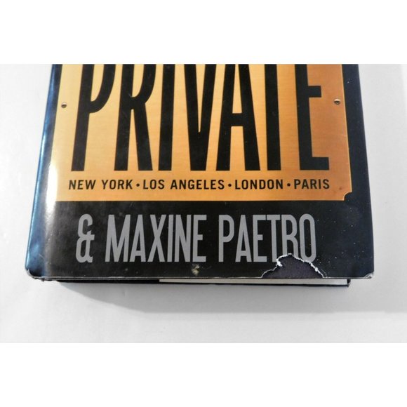 Private by James Patterson and Maxine Paetro 2010 Hardcover Jacket - Picture 3 of 6
